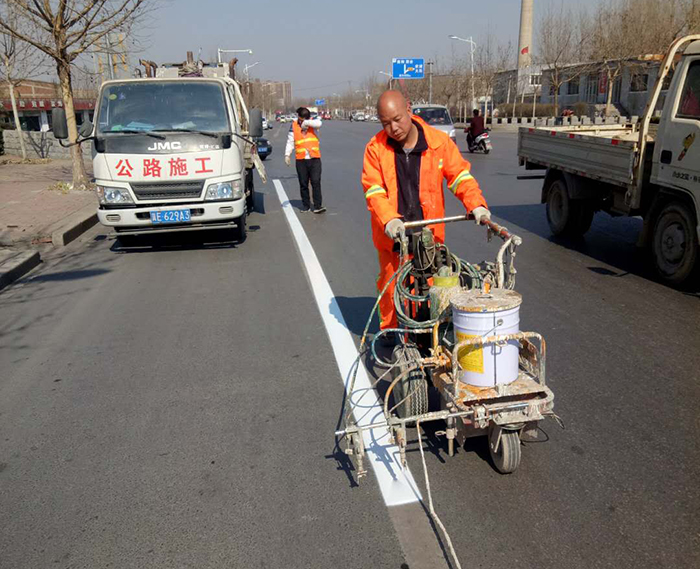 热熔、冷喷标线 (4)